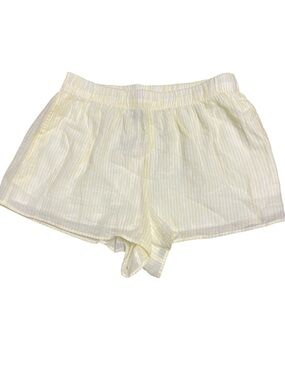 Zara Lightweight Yellow Stripe Women's Shorts
